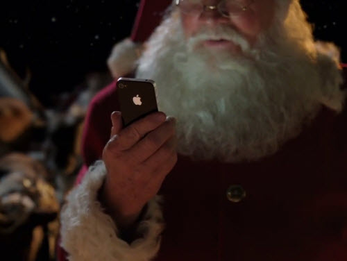 Apple’s Santa Siri ad Apple’s Santa Siri ad