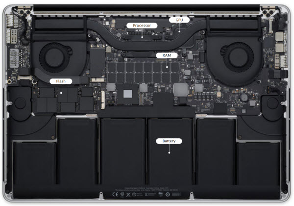 پردازنده Core i7 مک بوک پرو Core i7,پردازنده
