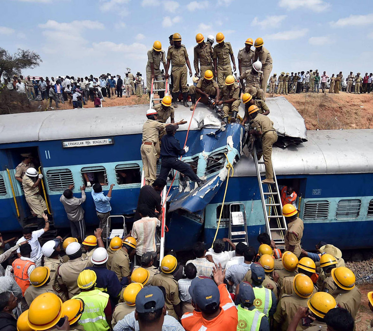 Train Crash in India